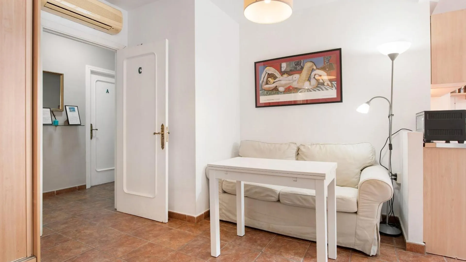 Confortable Estudio En Playa Los Banos Del Carmen Málaga Apartman
